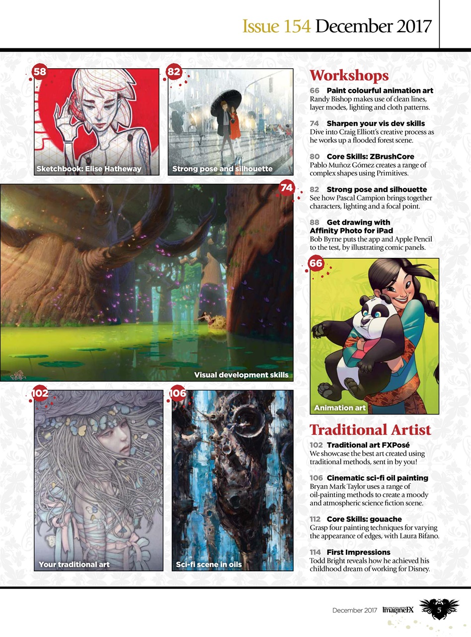 ImagineFX Preview Pages