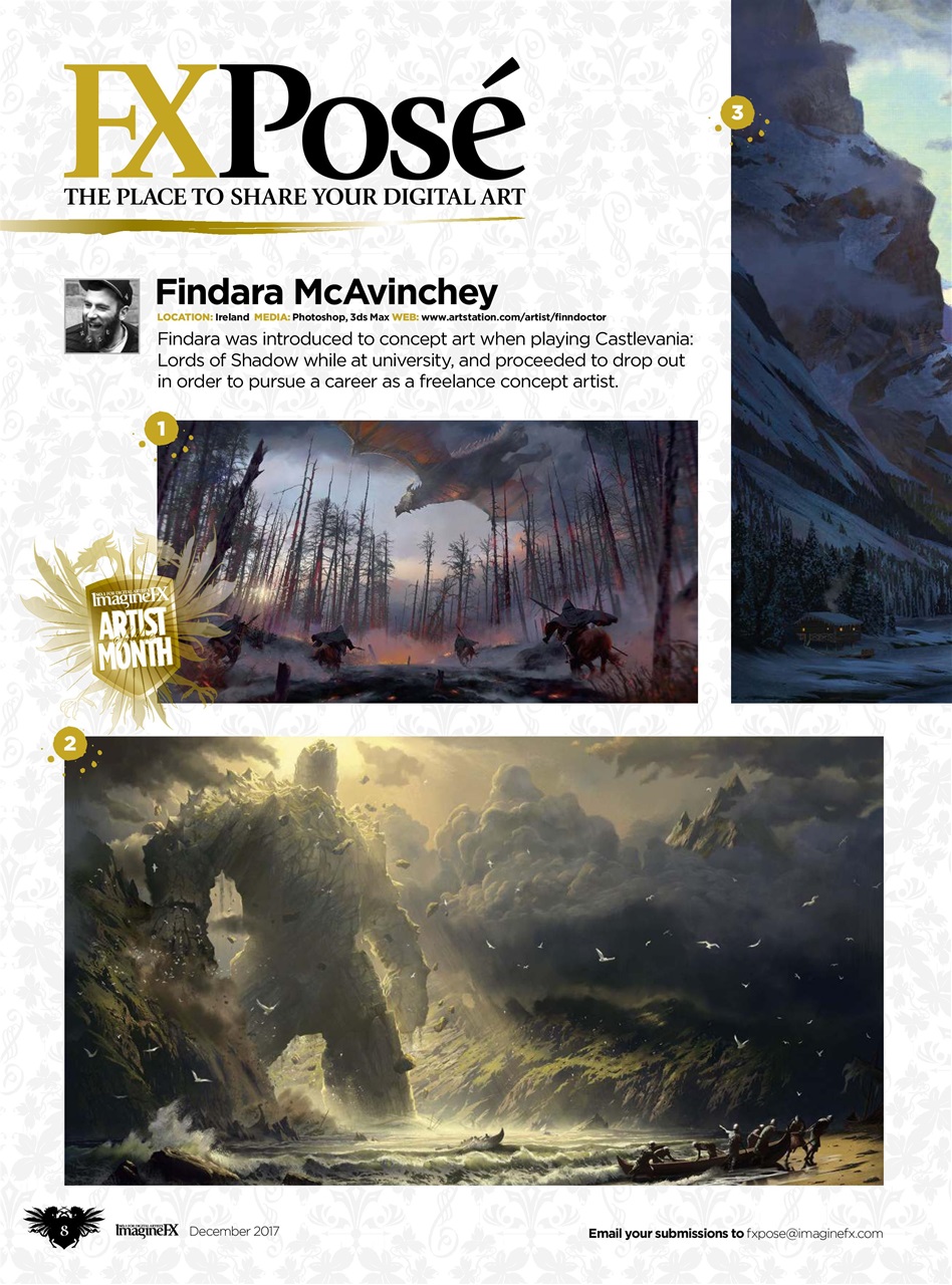 ImagineFX Preview Pages