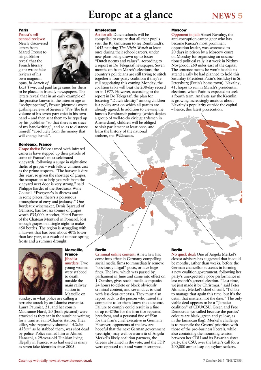 The Week Preview Pages