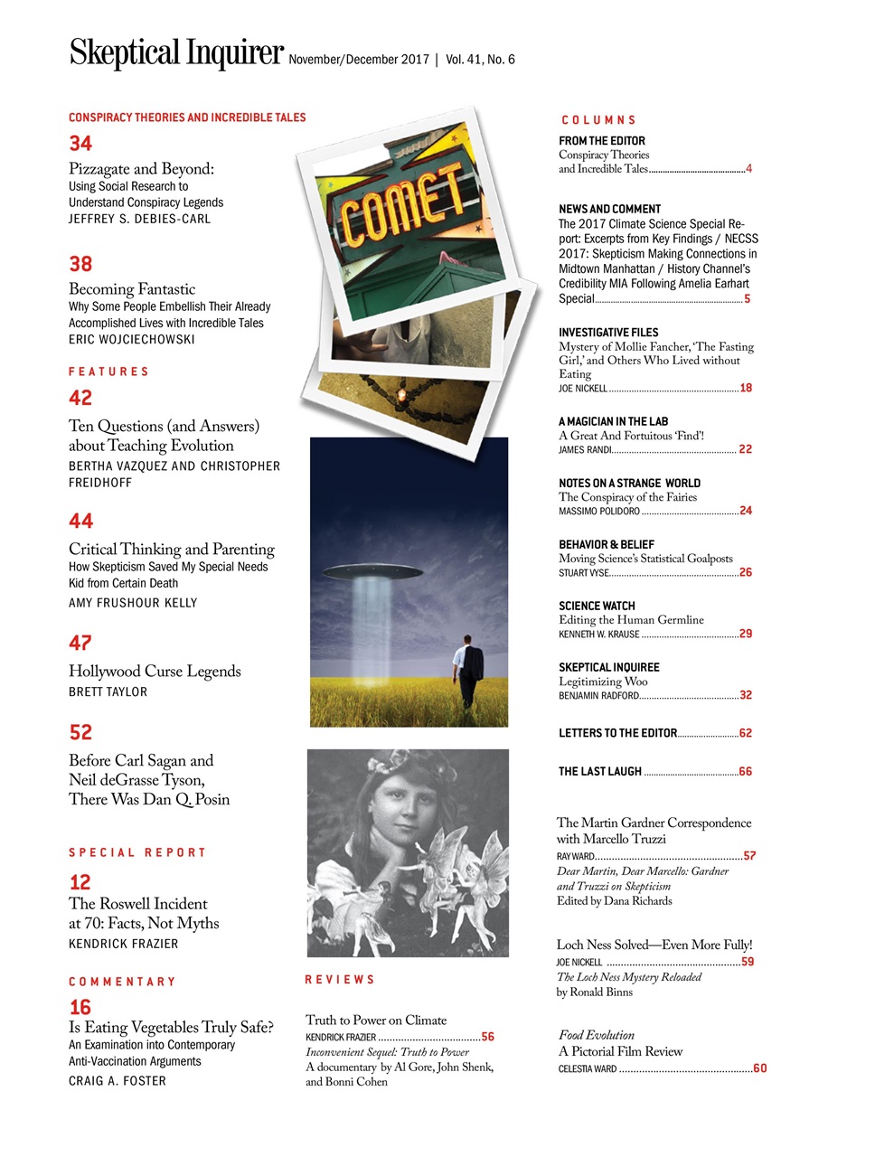 Skeptical Inquirer Preview Pages