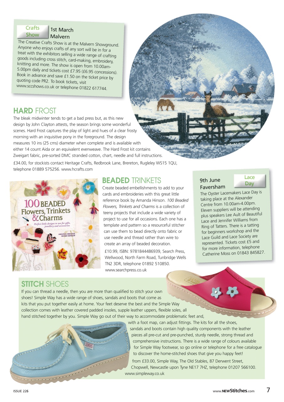 New Stitches Preview Pages