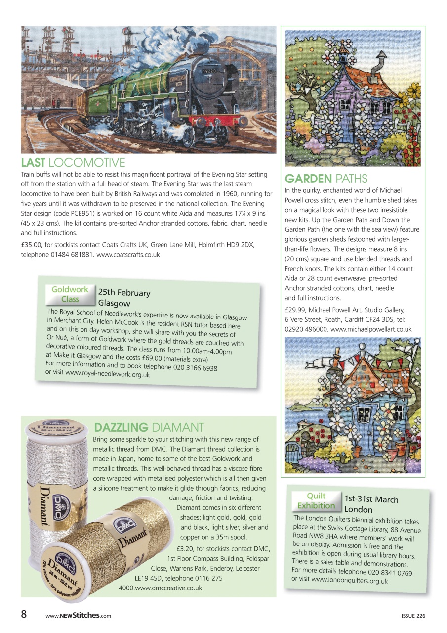 New Stitches Preview Pages