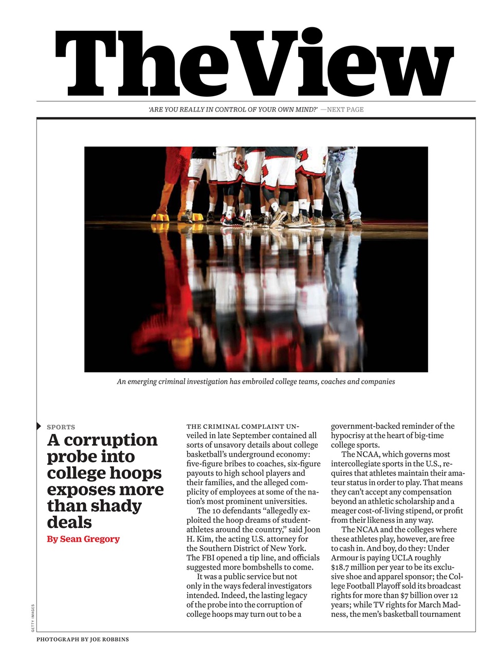 TIME Magazine Europe Preview Pages