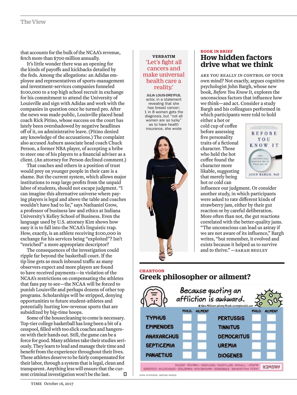 TIME Magazine Europe Preview Pages