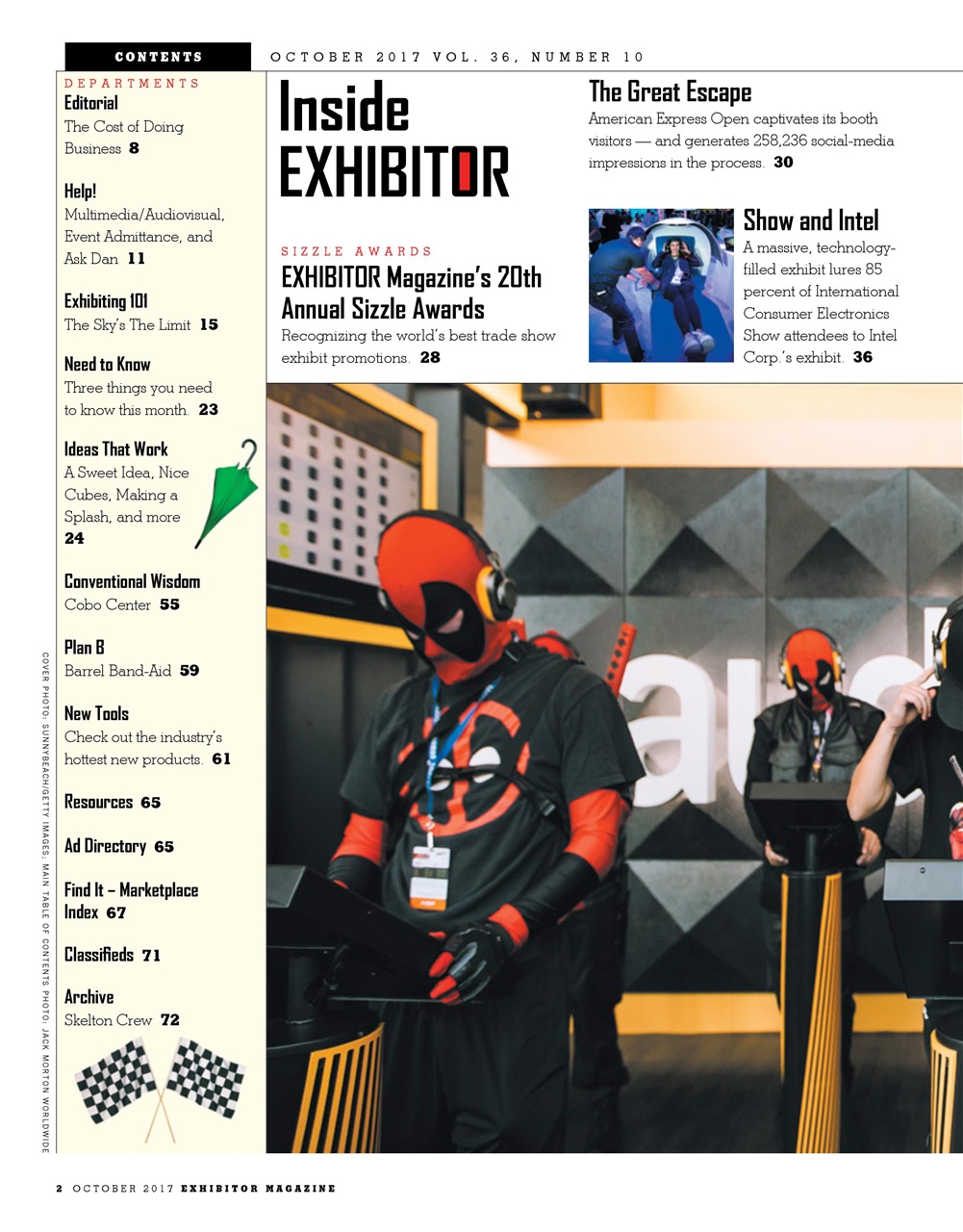 EXHIBITOR Magazine Preview Pages