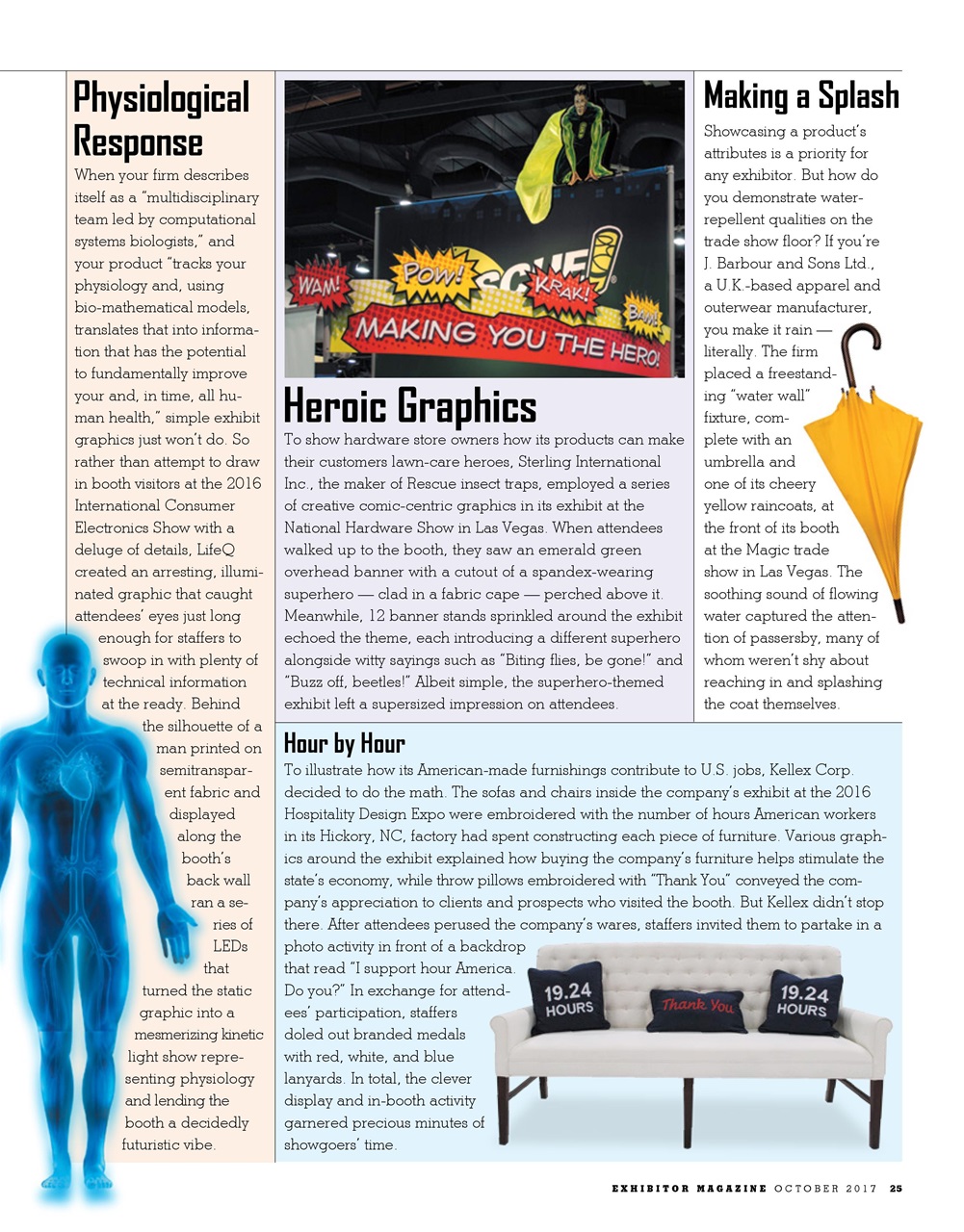 EXHIBITOR Magazine Preview Pages