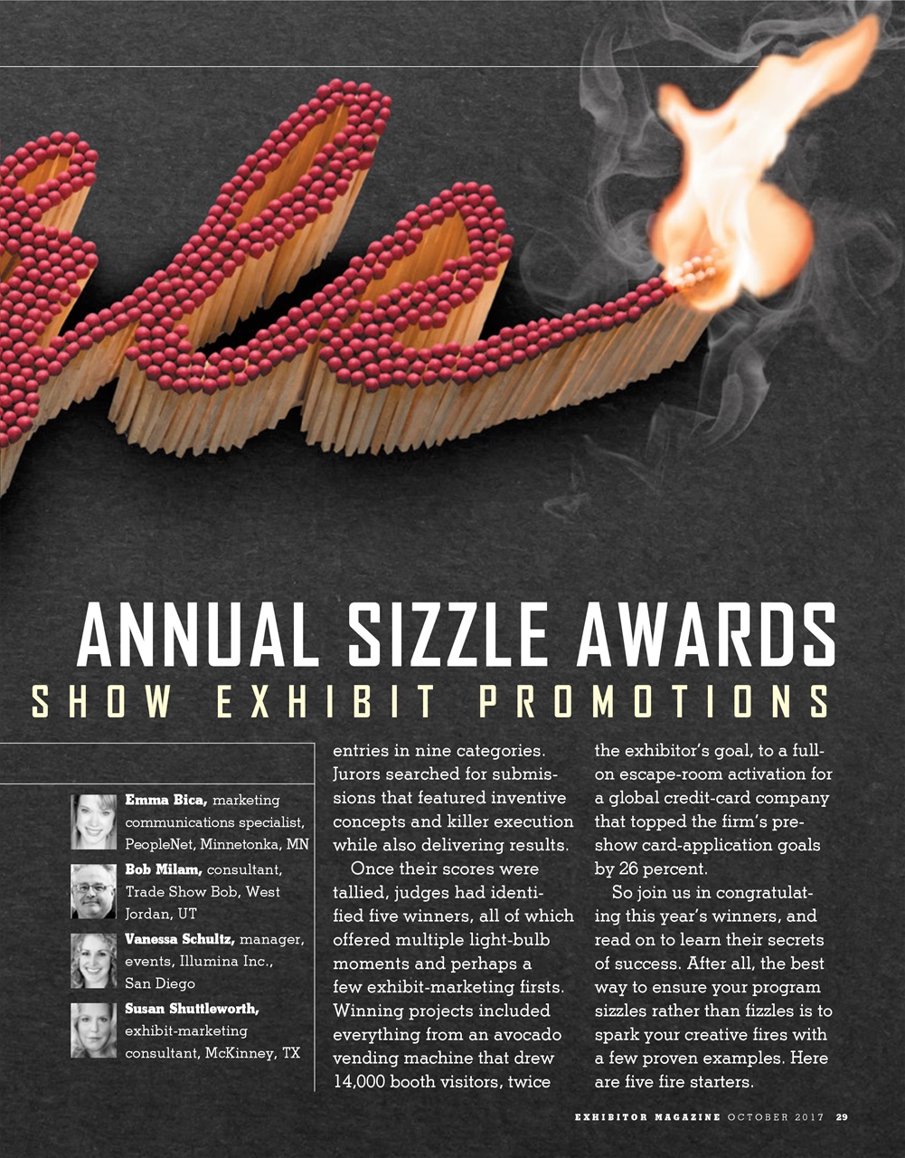 EXHIBITOR Magazine Preview Pages