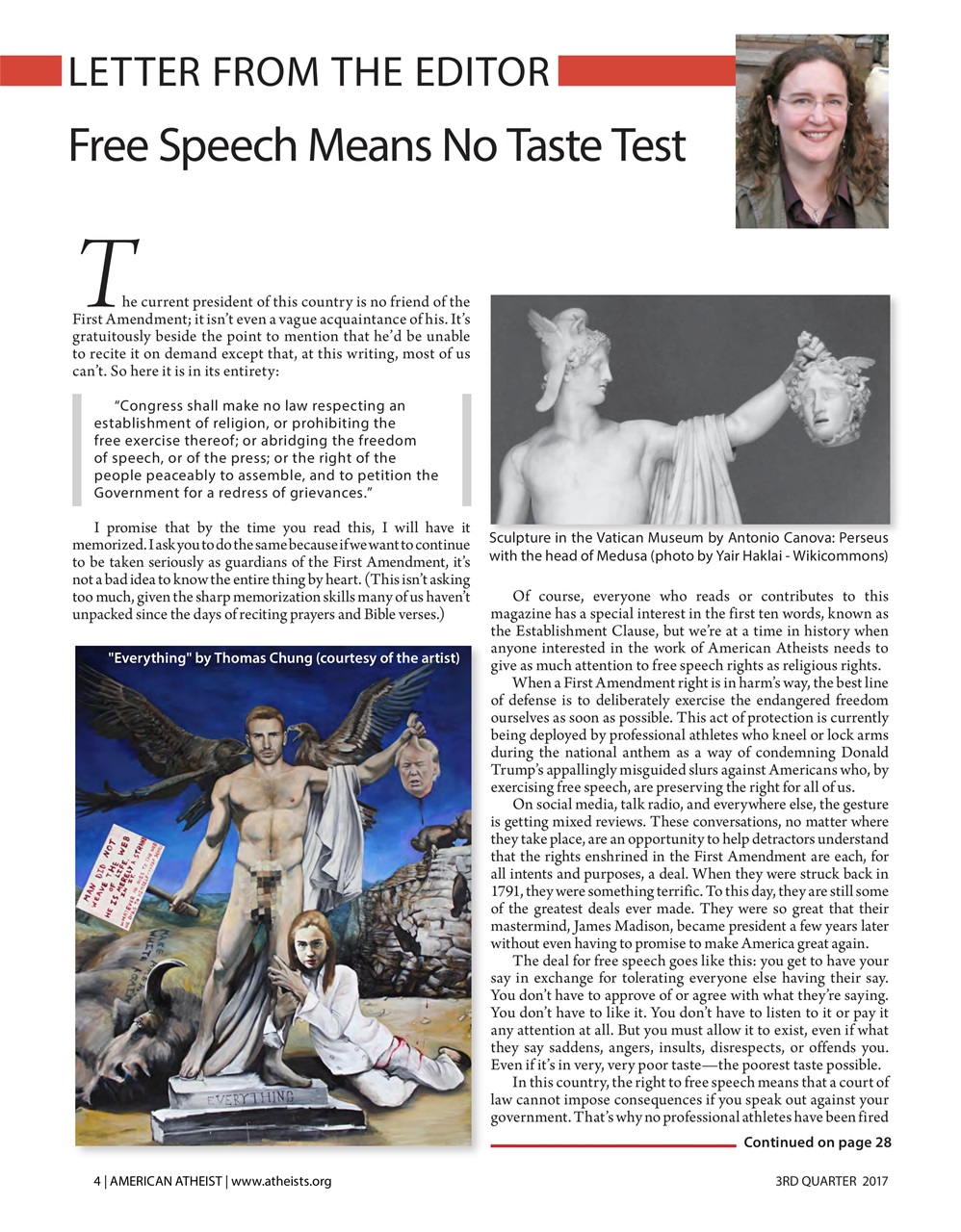 American Atheist Preview Pages