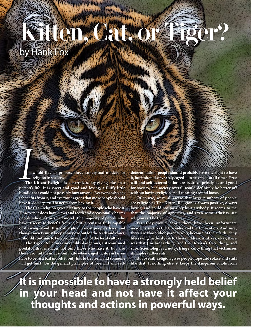 American Atheist Preview Pages