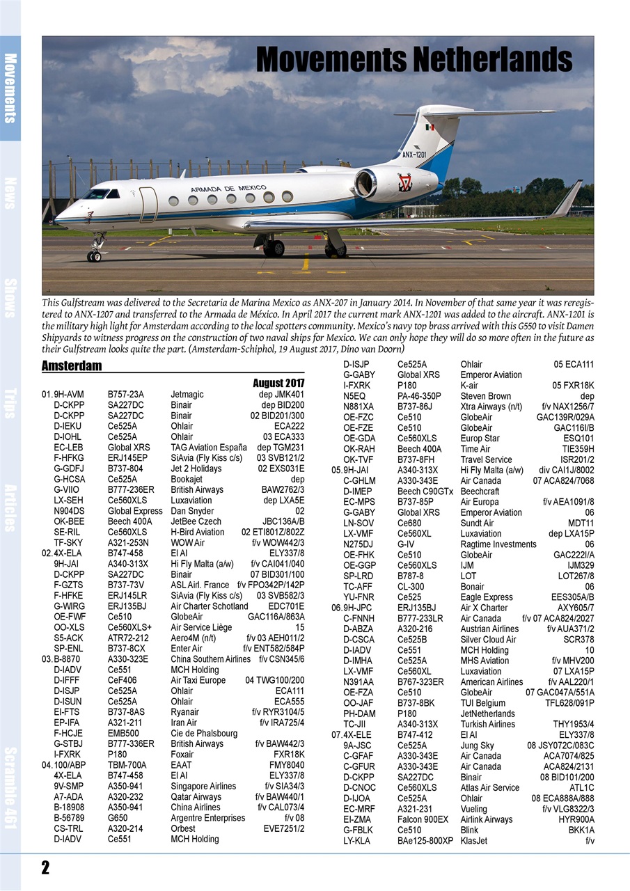 Scramble Magazine Preview Pages