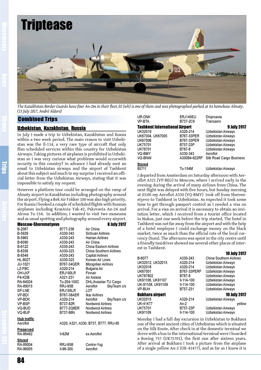 Scramble Magazine Preview Pages