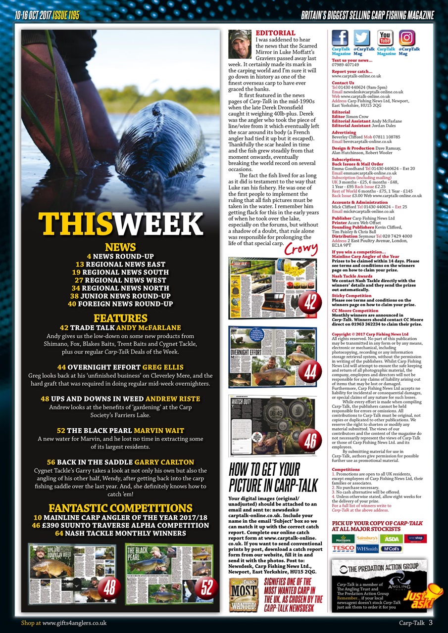 Carp-Talk Preview Pages