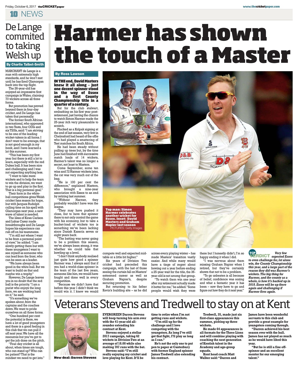 The Cricket Paper Preview Pages
