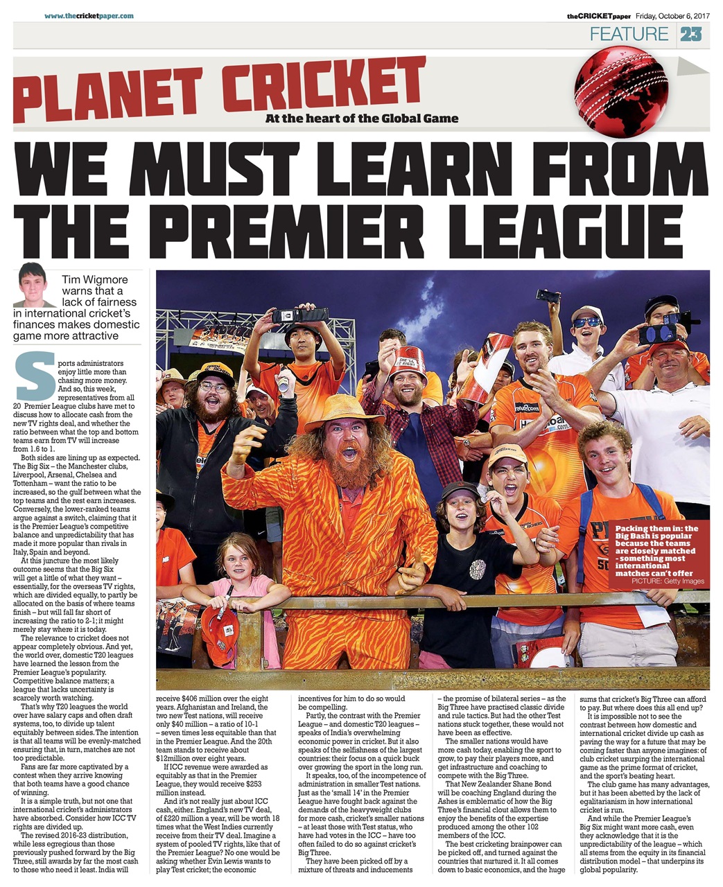 The Cricket Paper Preview Pages