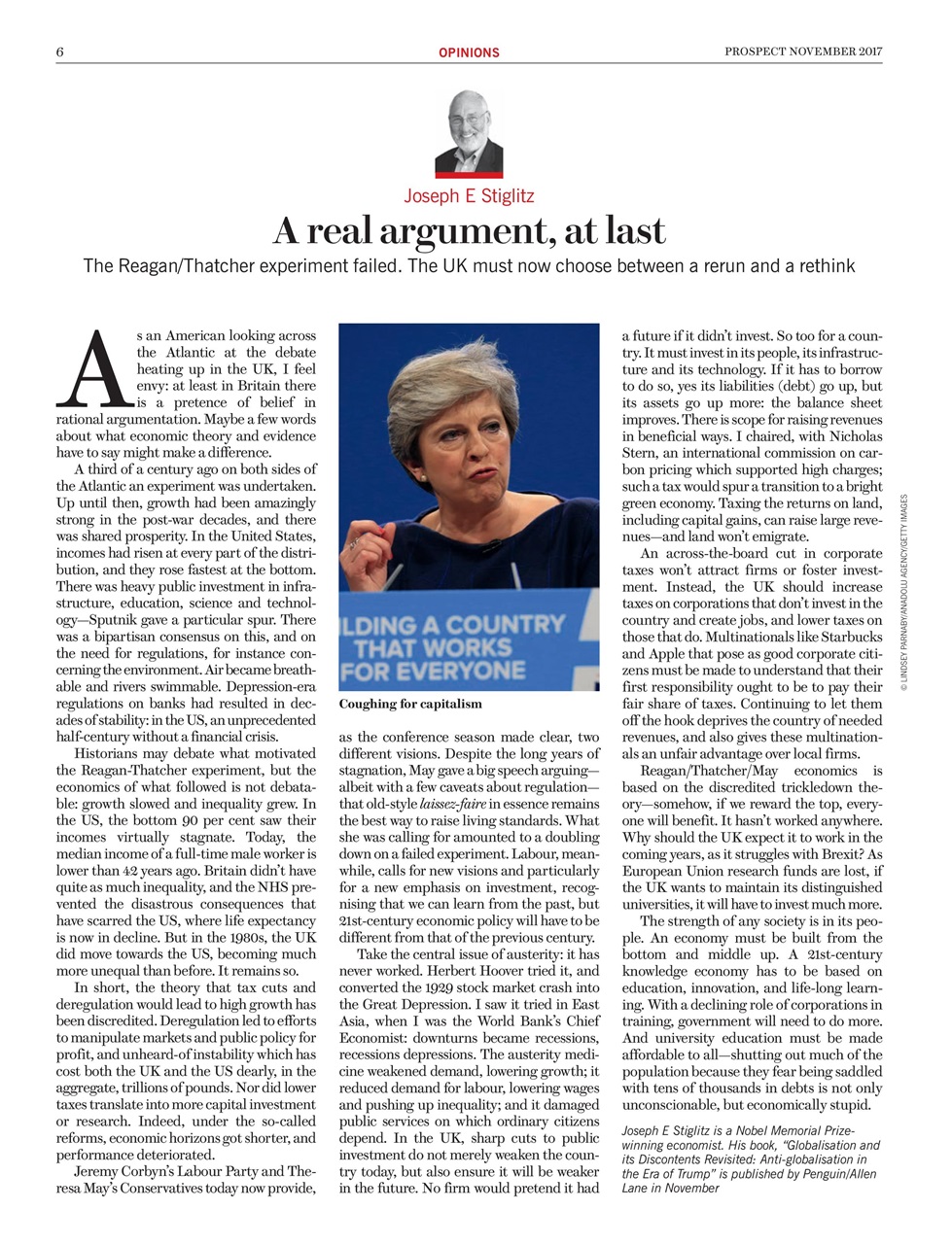 Prospect Magazine Preview Pages