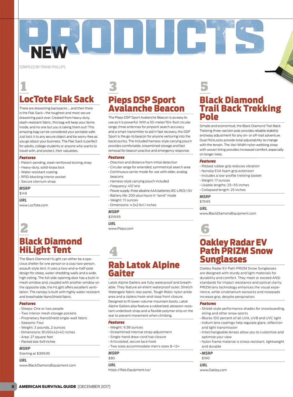 American Outdoor Guide: Boundless Preview Pages