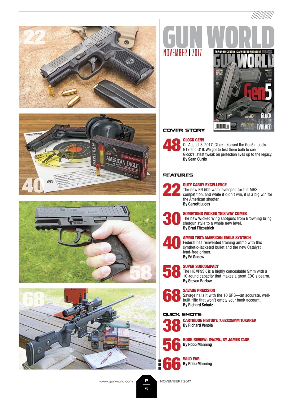 Gun World Preview Pages