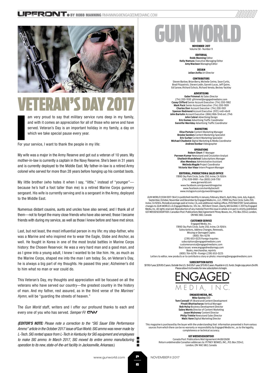 Gun World Preview Pages