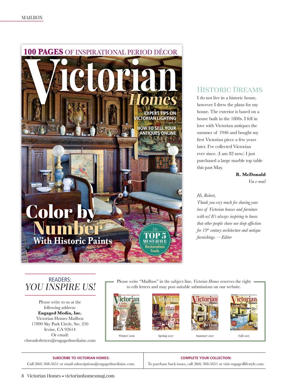 Victorian Homes Preview Pages
