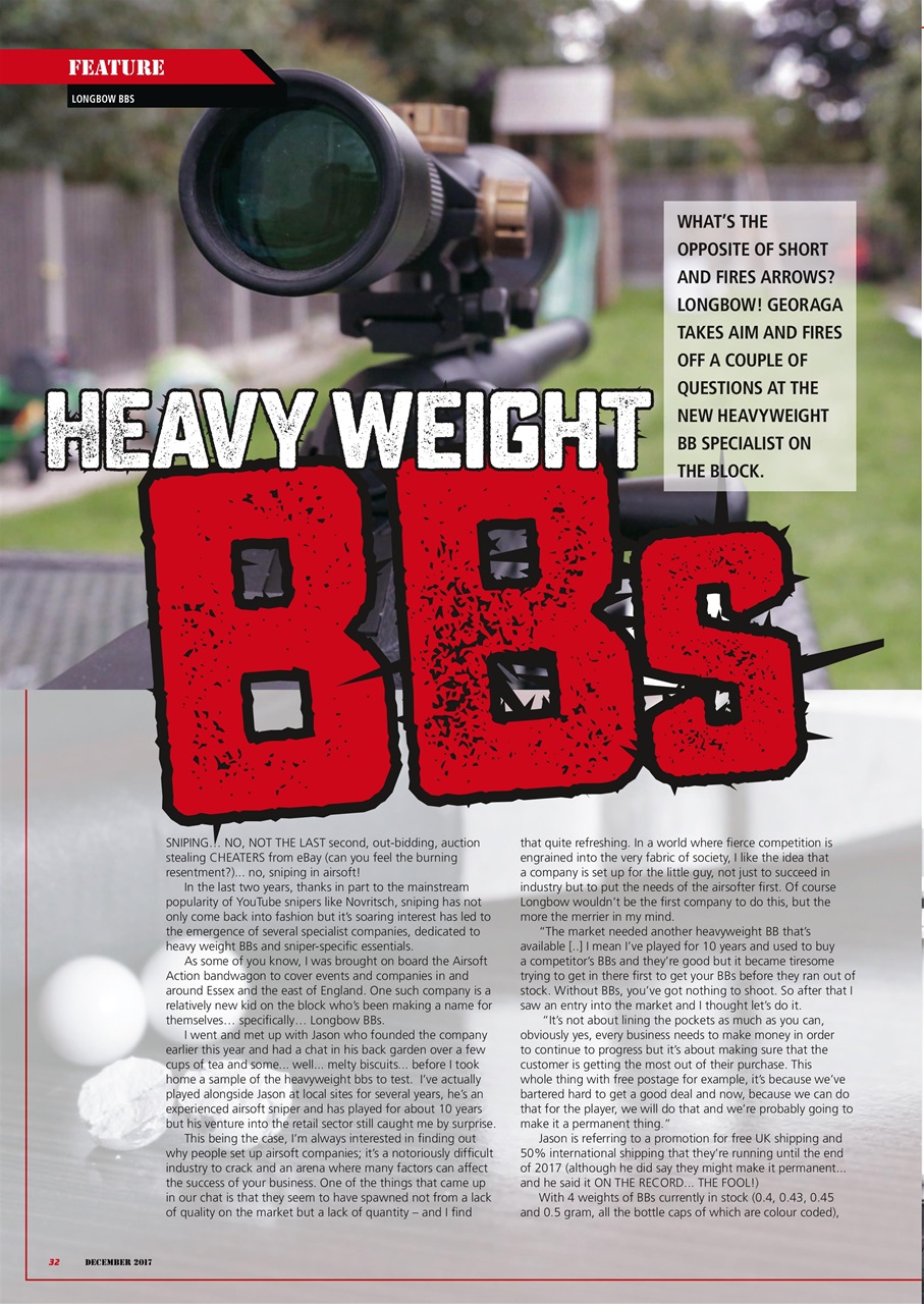 Airsoft Action Preview Pages