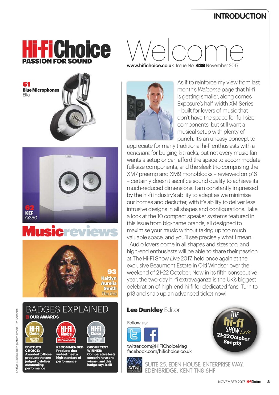 Hi-Fi Choice Preview Pages