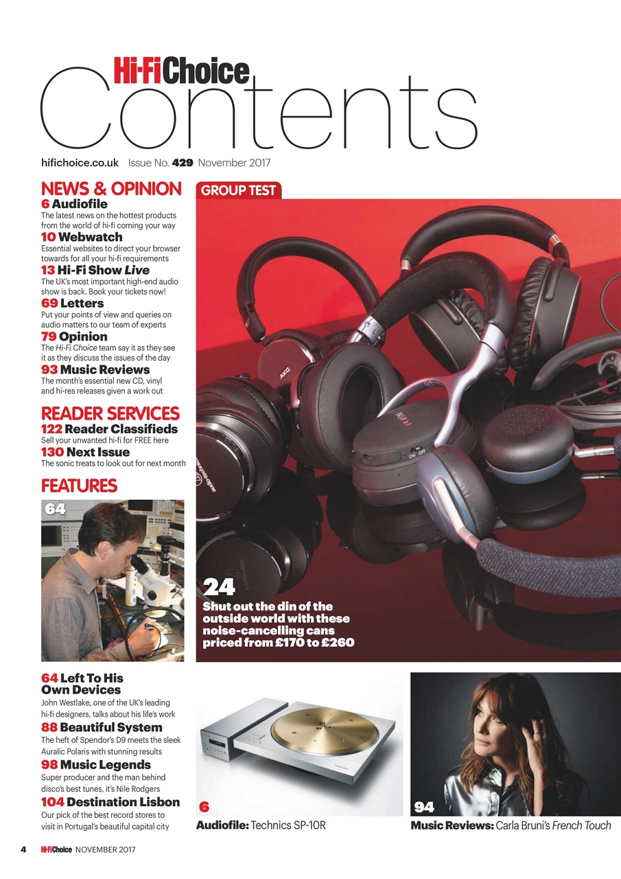 Hi-Fi Choice Preview Pages