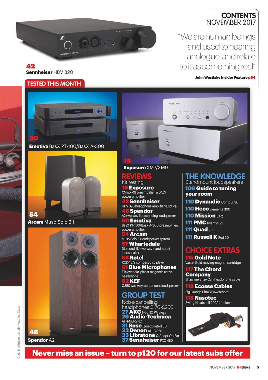 Hi-Fi Choice Preview Pages