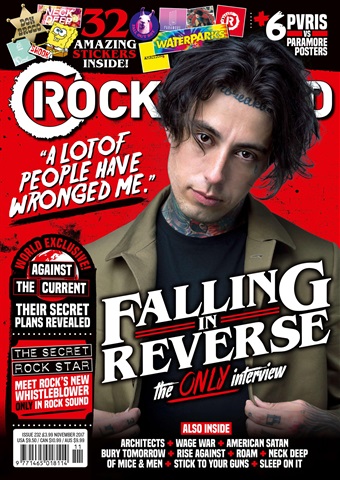 Rock Sound Magazine issue Falling In Reverse - 232