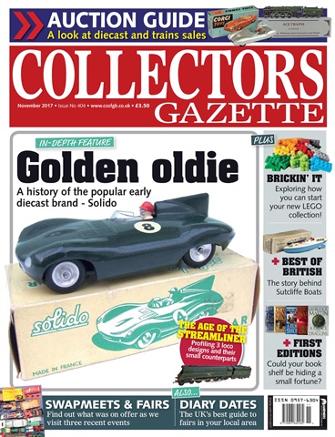 Collectors Gazette issue November 2017
