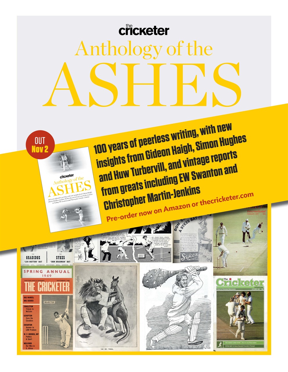 The Cricketer Magazine Preview Pages