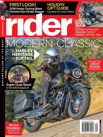 Rider Magazine issue December 2017