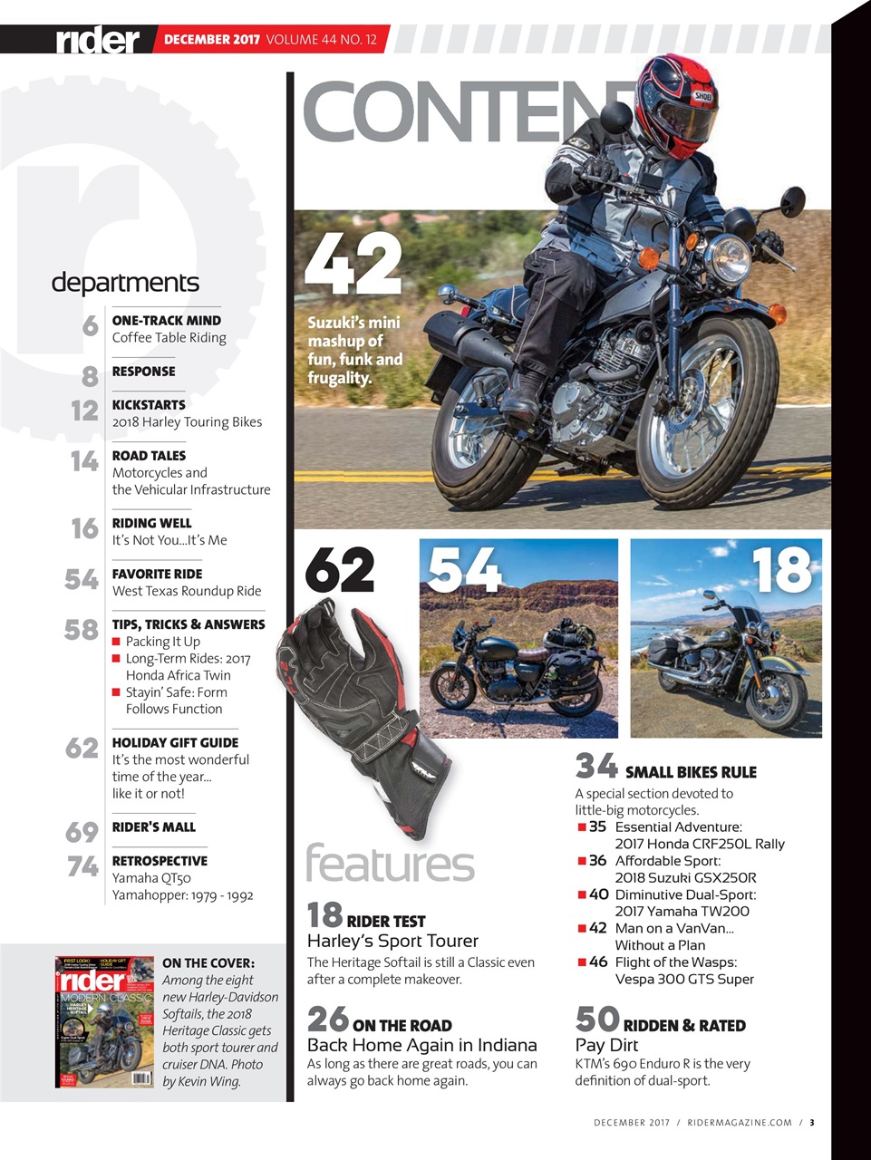 Rider Magazine Preview Pages
