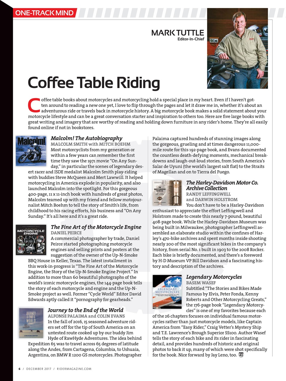 Rider Magazine Preview Pages