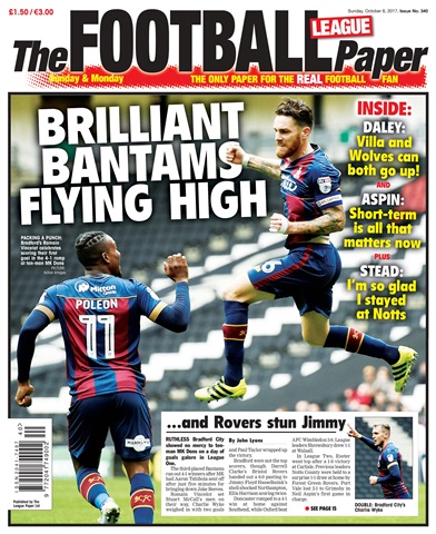 The Football League Paper issue 8th October 2017