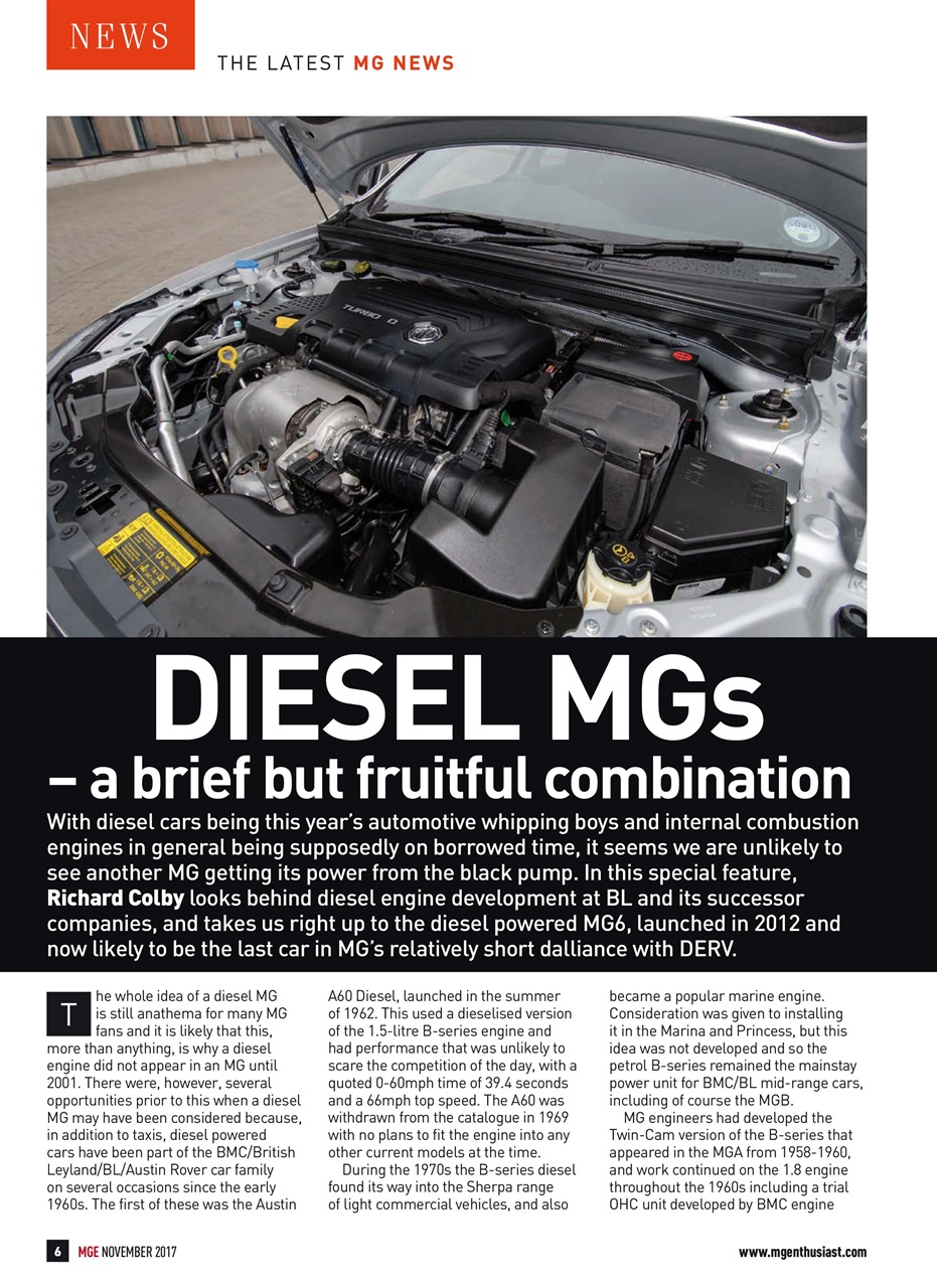 MG Enthusiast Preview Pages