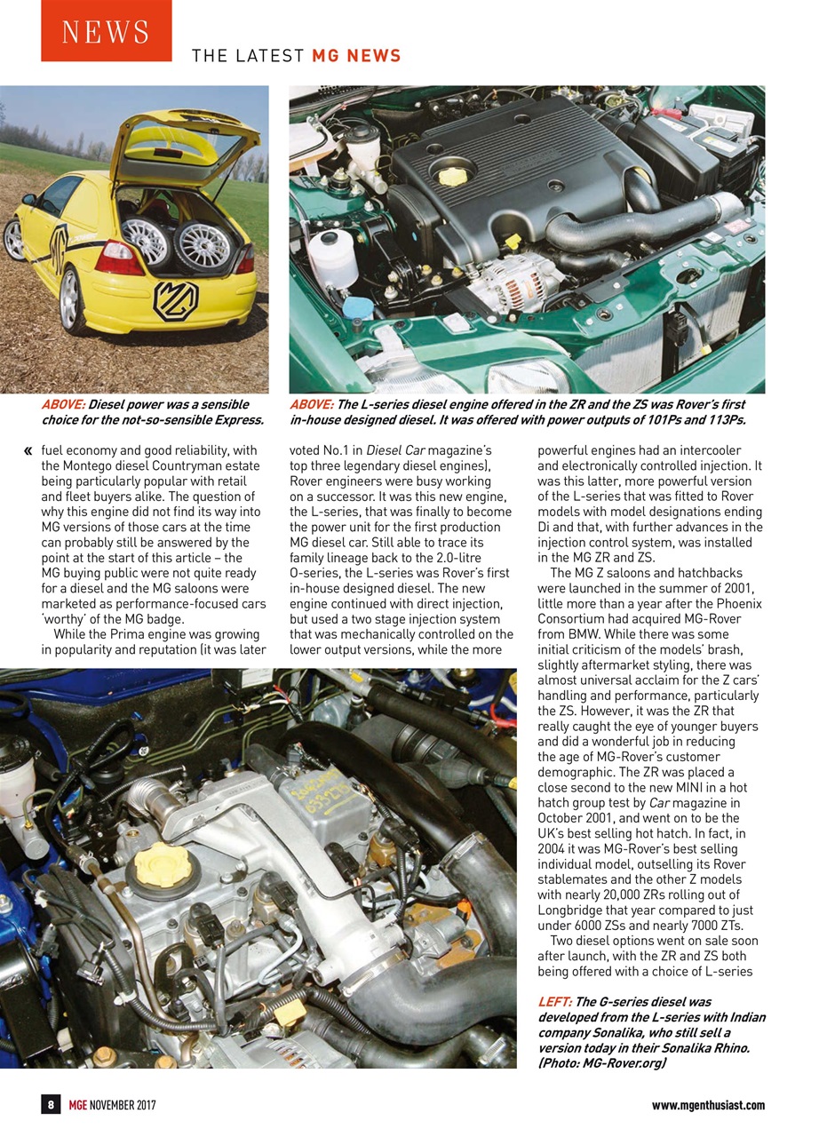 MG Enthusiast Preview Pages