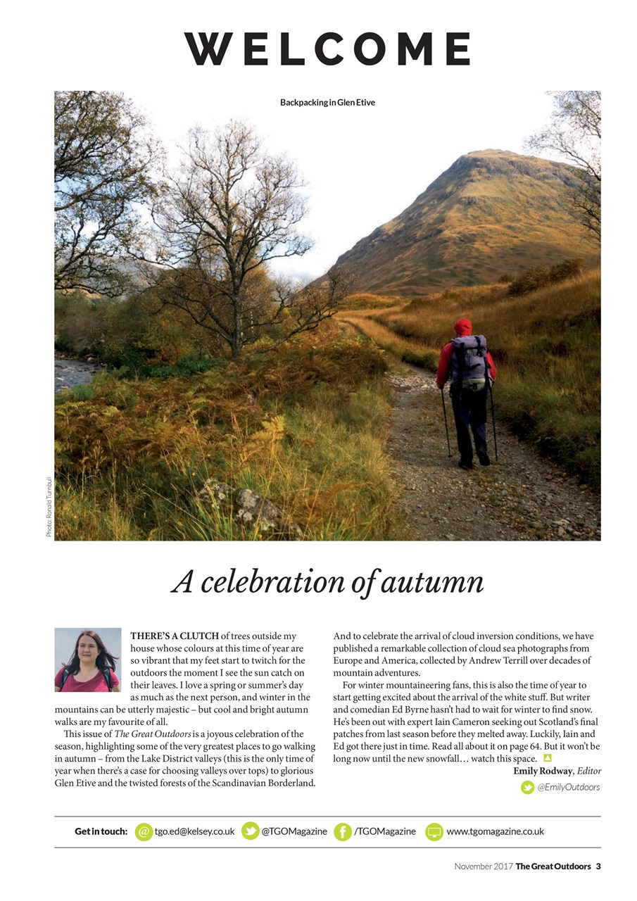 TGO - The Great Outdoors Magazine Preview Pages