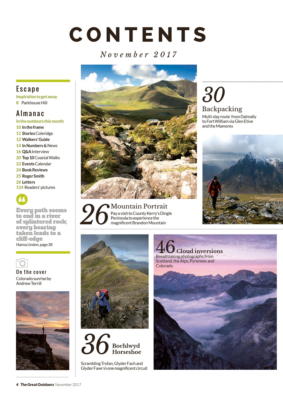 TGO - The Great Outdoors Magazine Preview Pages