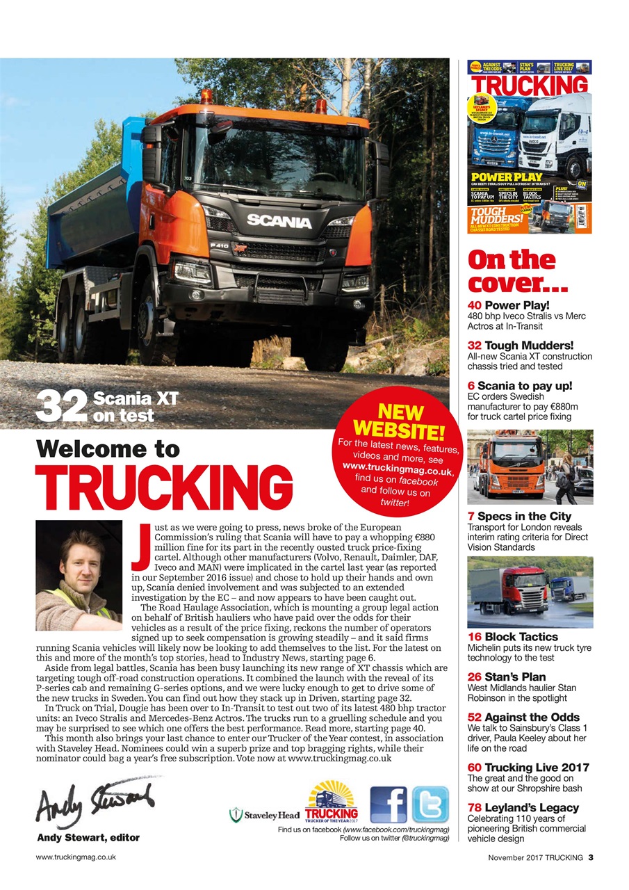 Trucking Magazine Preview Pages