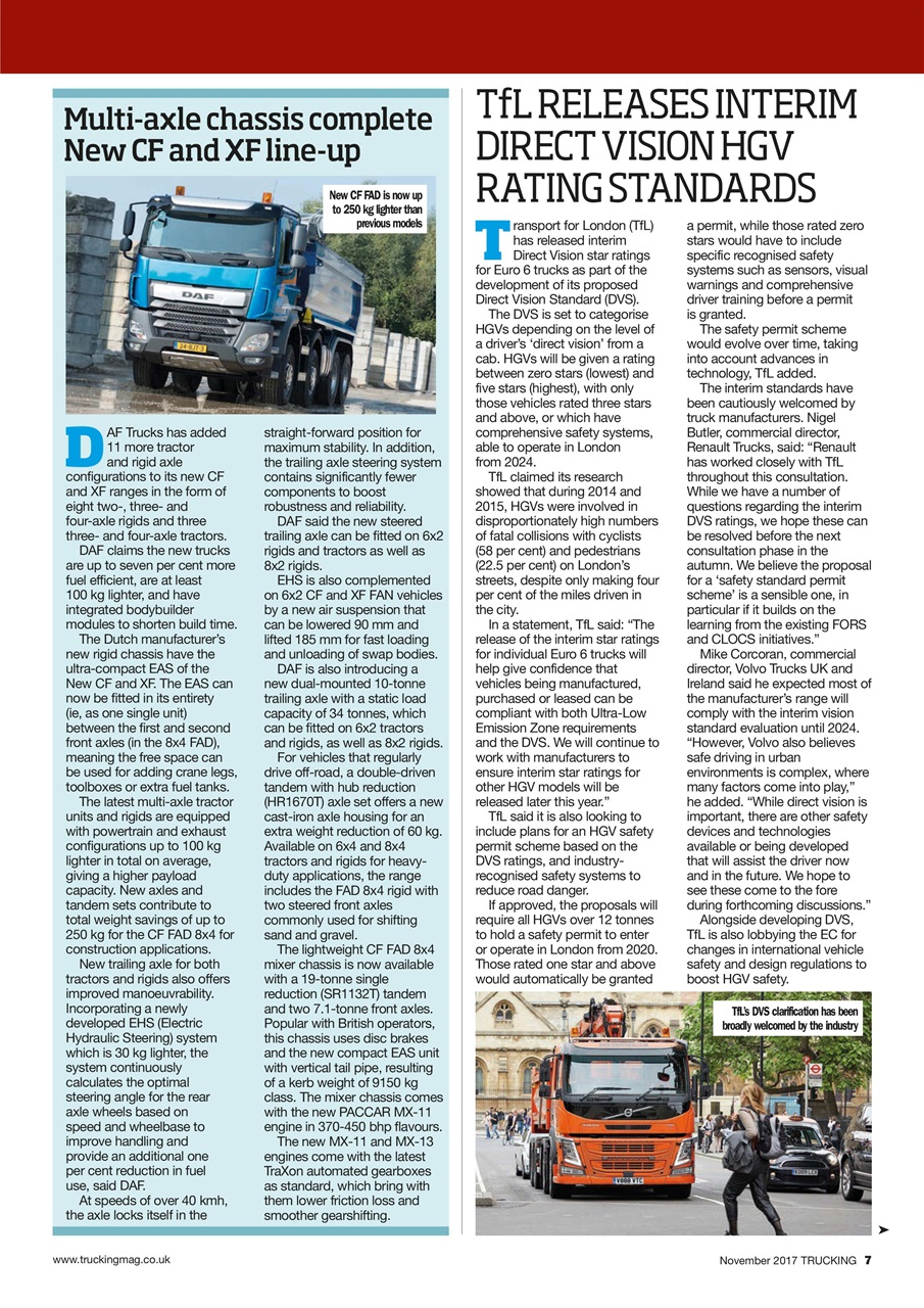 Trucking Magazine Preview Pages