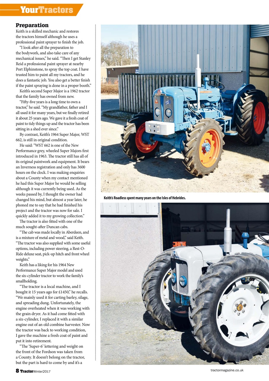 Tractor & Farming Heritage Magazine Preview Pages