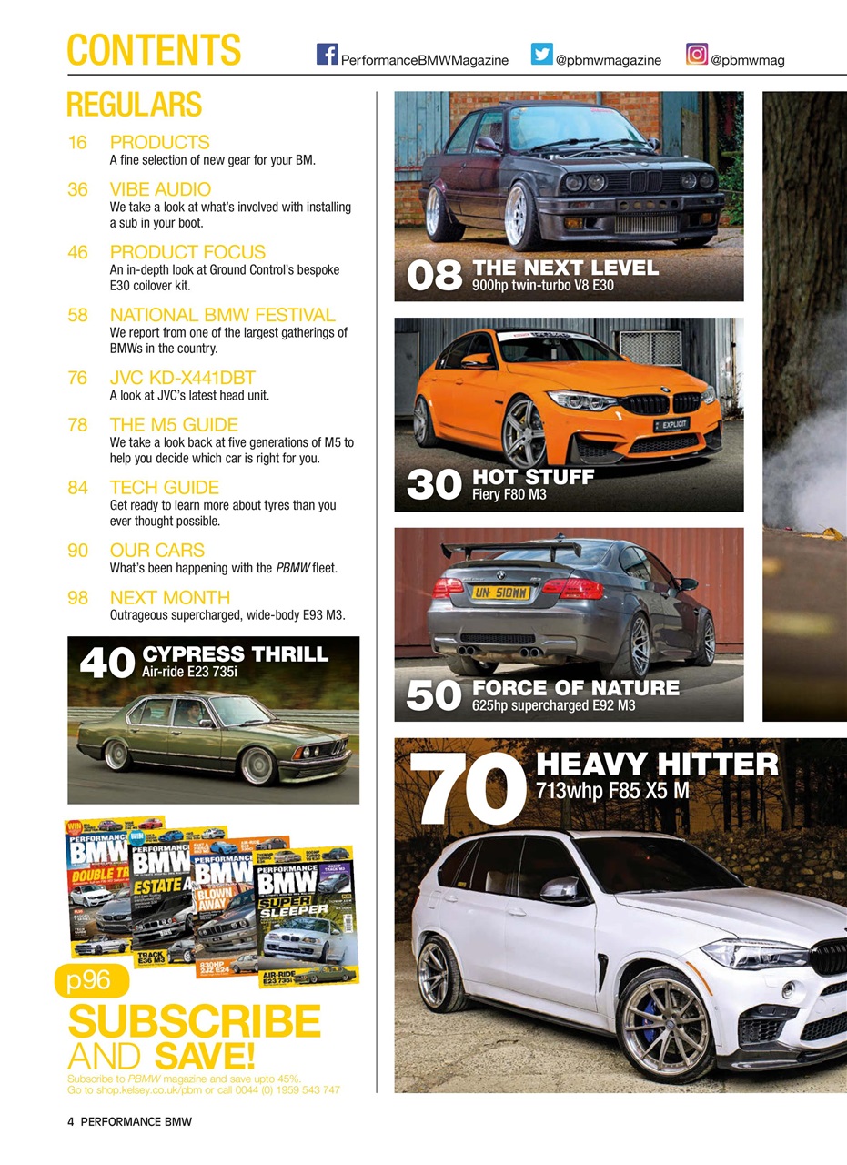 Performance BMW Preview Pages