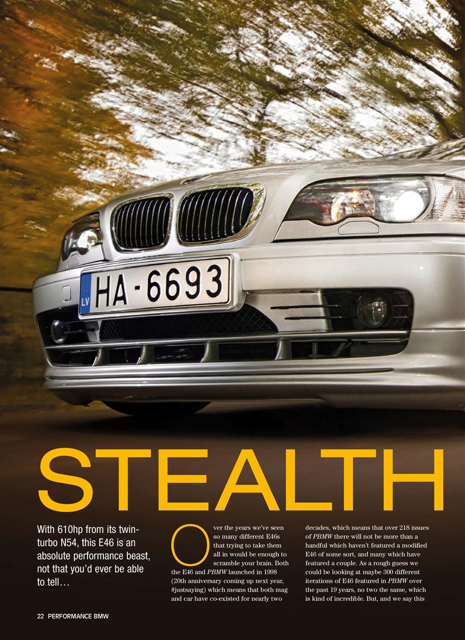 Performance BMW Preview Pages