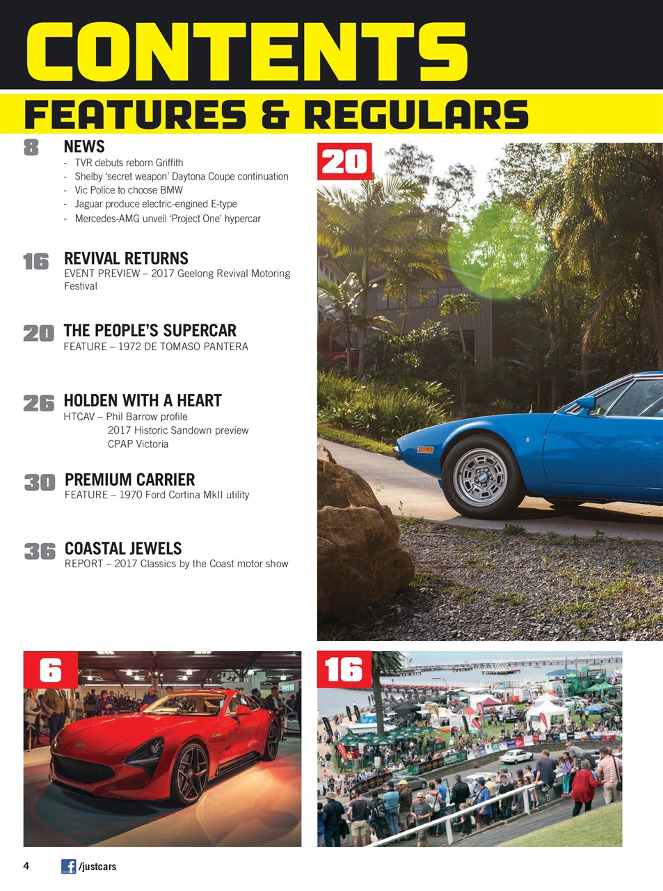 JUST CARS Preview Pages