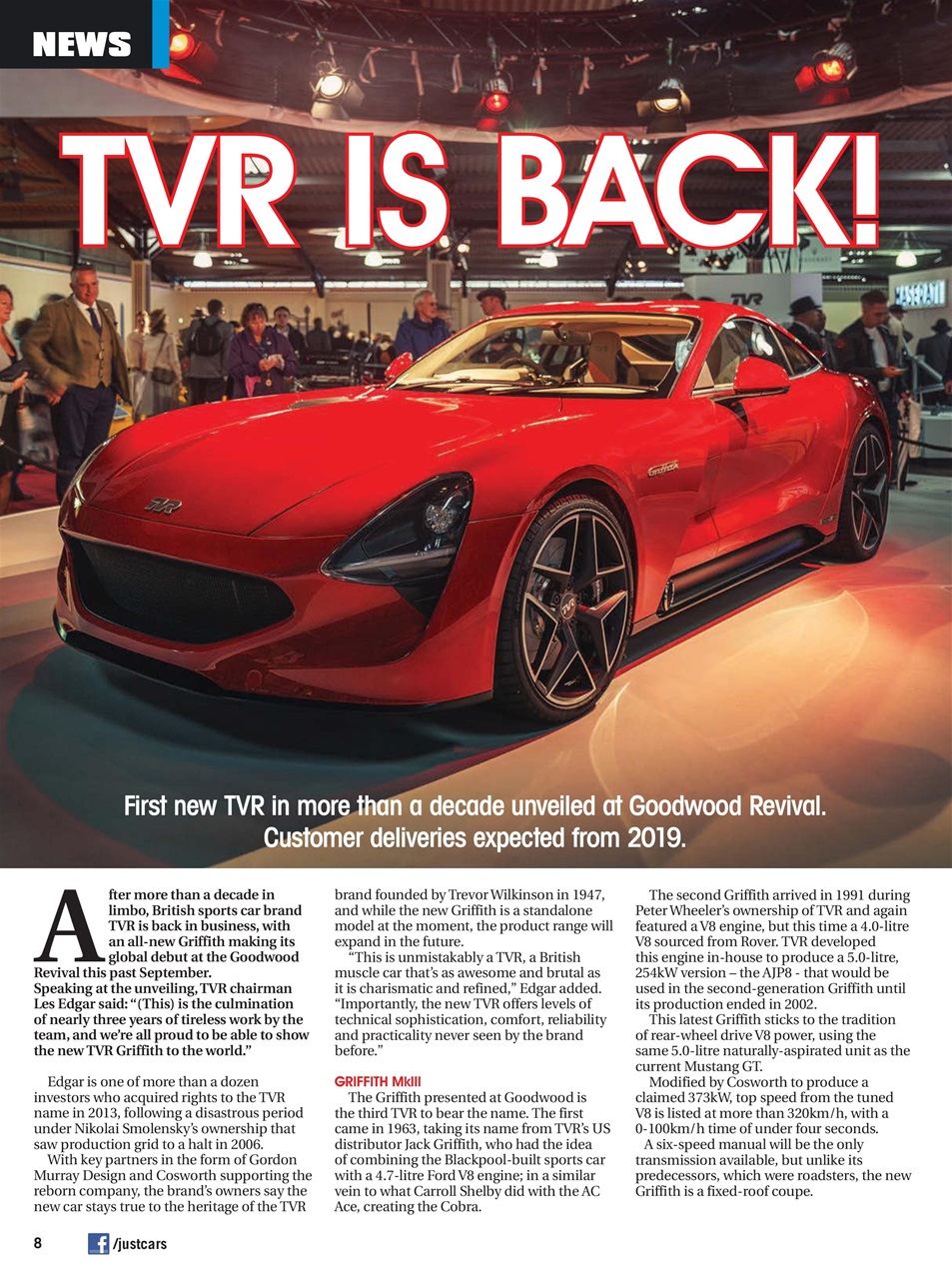 JUST CARS Preview Pages