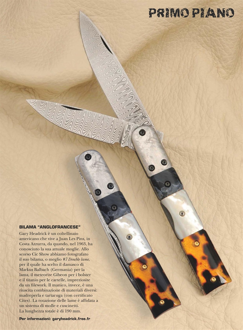 COLTELLI Preview Pages