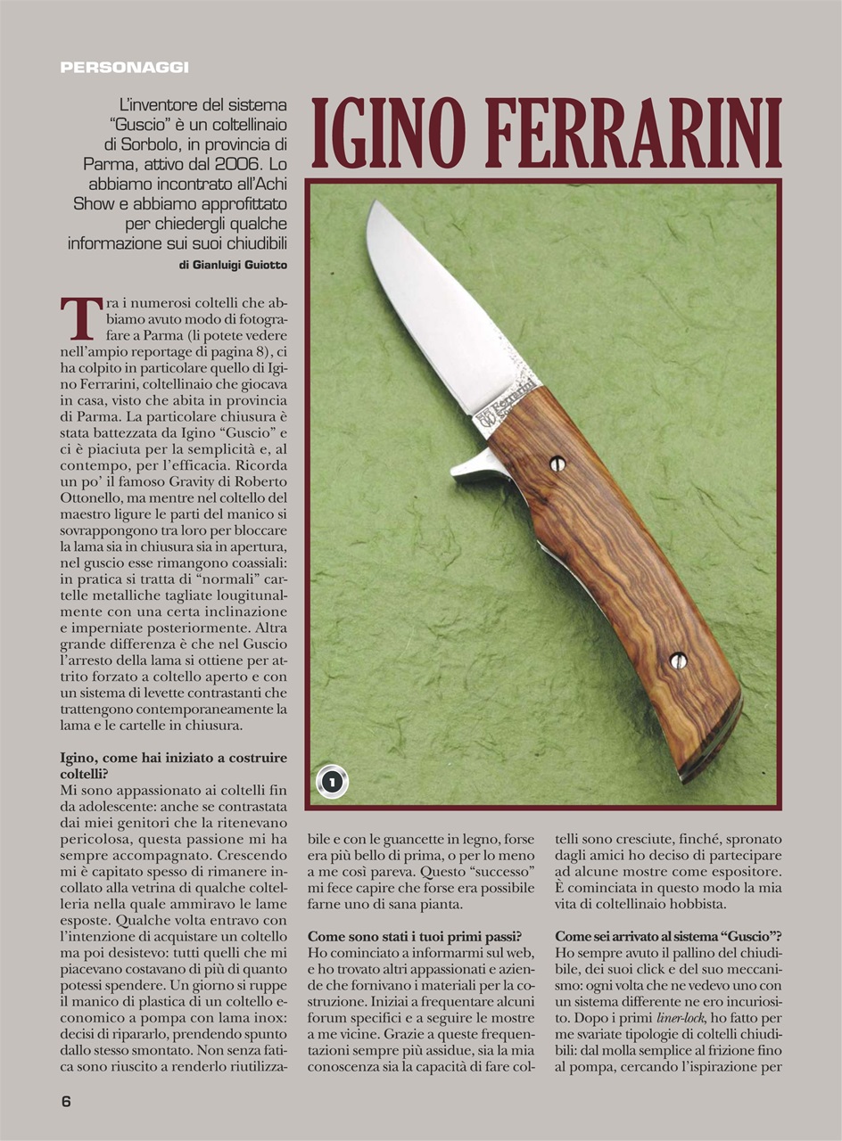 COLTELLI Preview Pages