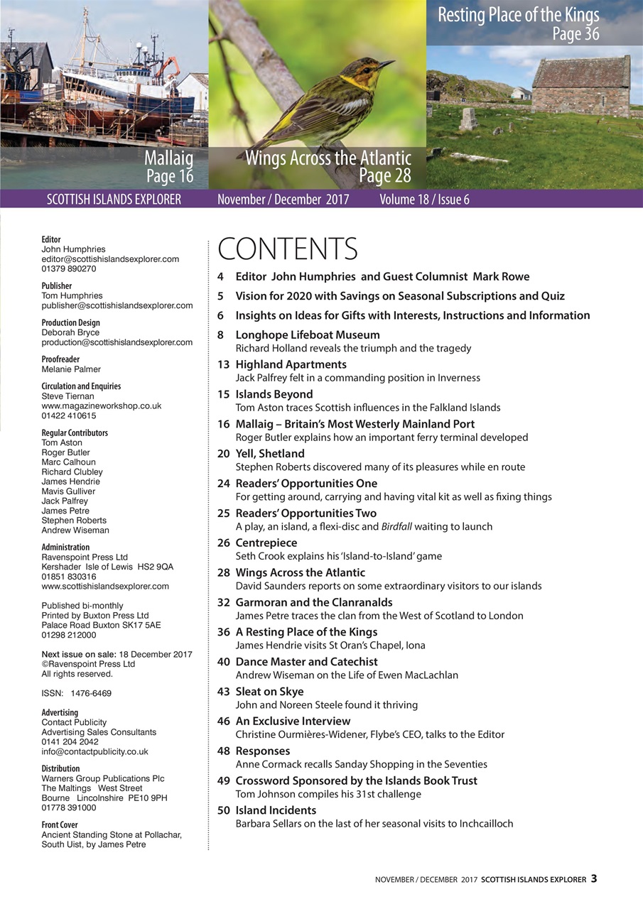 Scottish Islands Explorer Preview Pages