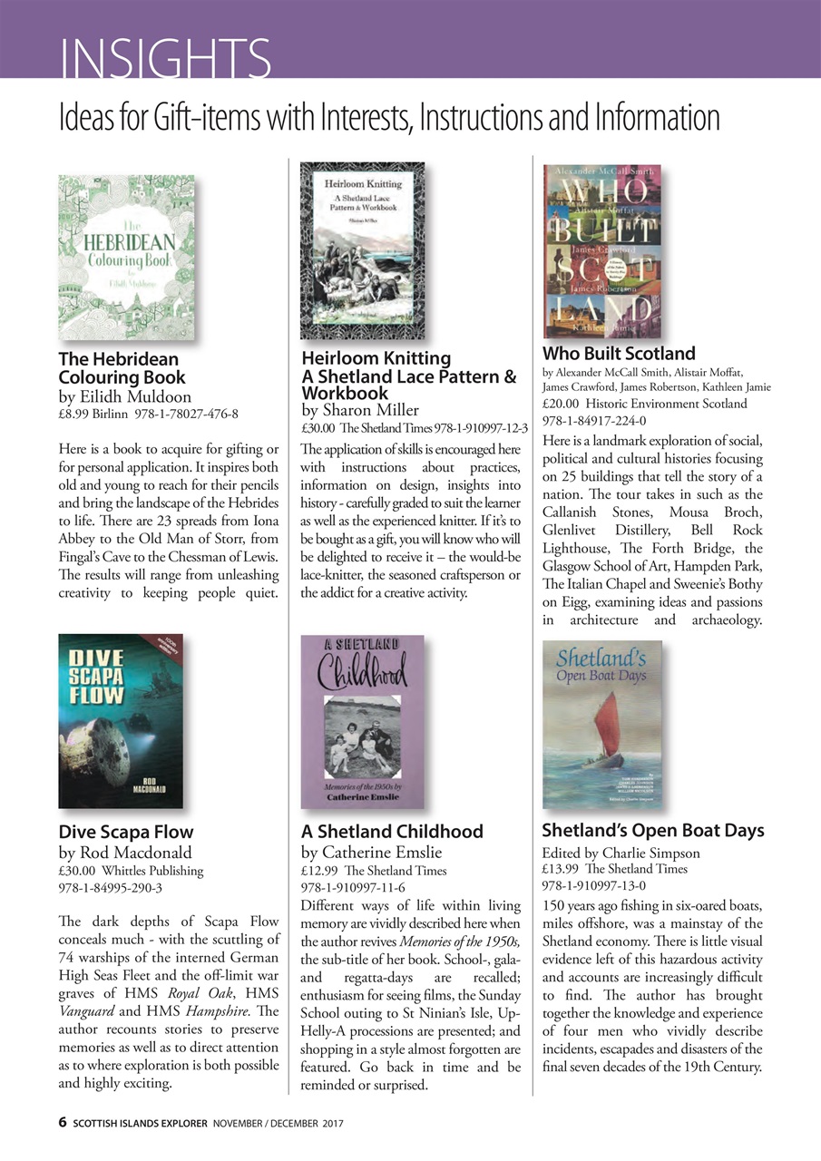 Scottish Islands Explorer Preview Pages