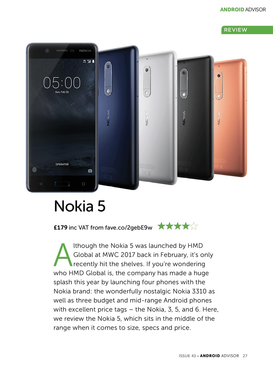 Android Advisor Preview Pages